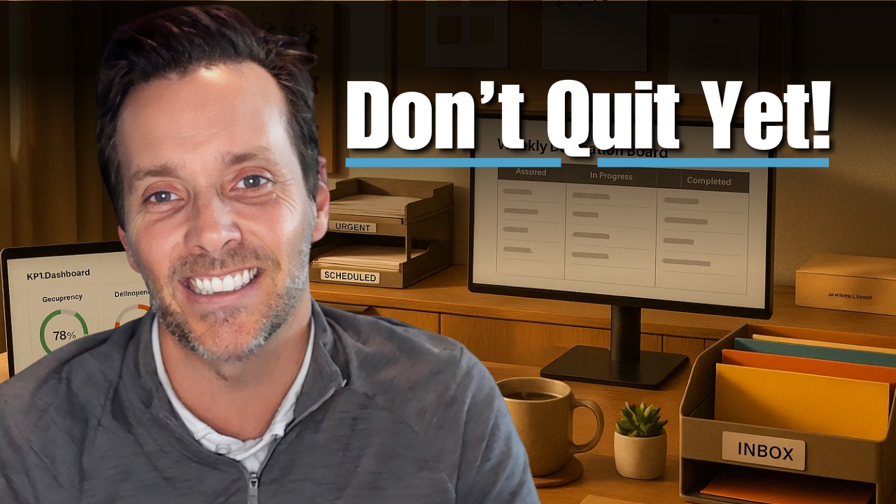 What To Do When You Lose Your Spark for Property Management